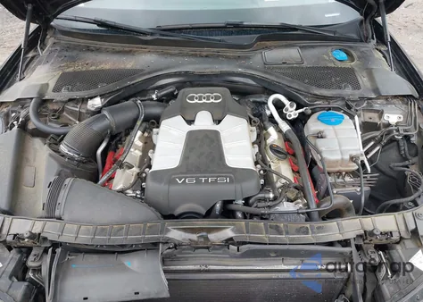 2013 Audi A6 3.0T Premium из США, поврежденный, VIN WAUJGAFC5DN035453